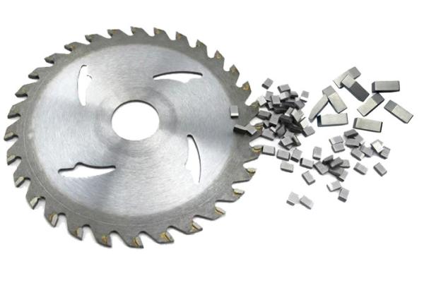 Various Sizes Carbide Woodturning Tips , YG6 Carbide Tips For Saw Blades