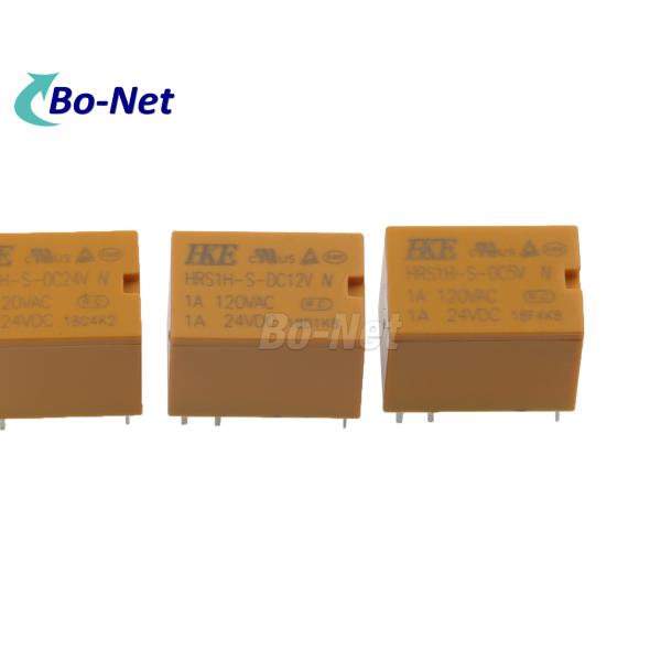 HKE HRS1H-S-DC24V original Electronic Component HRS1H-S-DC12V 12V 1A 6pin Relay HRS1H-S-DC24V HRS1H-S-DC5V