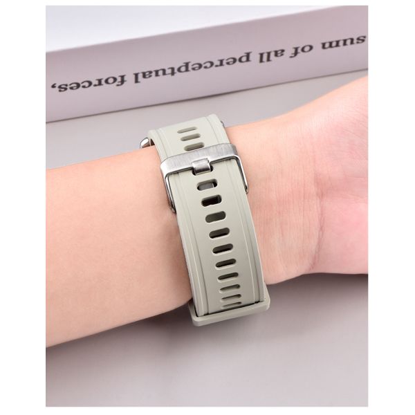 Vibrant And Energetic Style Soft Fluoroelastomer Strap - Customizable Logo Available