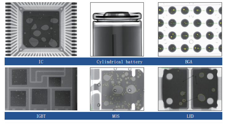 High Definition 2.5D Imaging Overlapped Void BGA X-ray AX9100 UNICOMP SMT Assembly Inspection Equipment