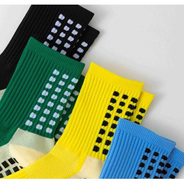 Wholesale Custom Logo Anti Slip Cushioned Football Soccer Rugby Sports Socks Unisex Men