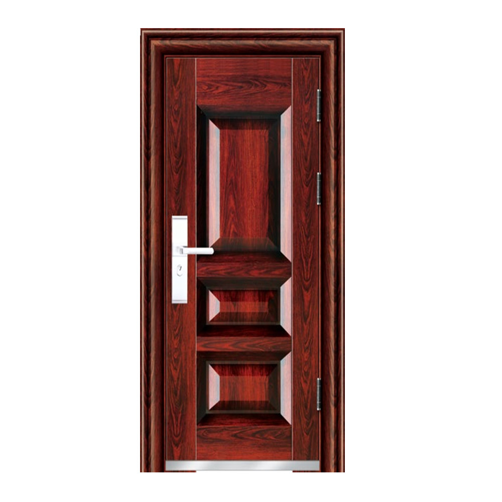 High Quality Front Safety Entry Single Door Entrance Interior Steel Security Exterior Other Doors for House With Smart Lock