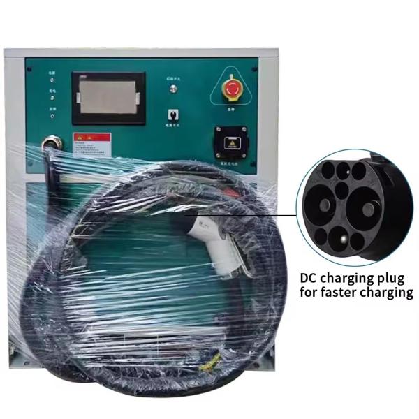 DC Mobile EV Charger Station With Battery Power Bank 40kw Output