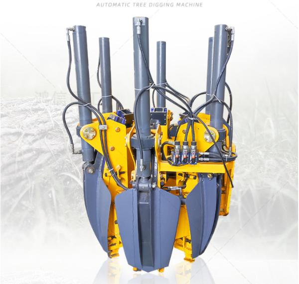 Machine hydraulique entièrement automatique pour creuser des arbres, machine de déplacement d'arbres, jardin d'enfants