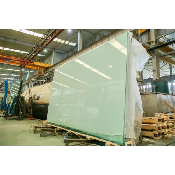 Customized Request 6.3mm 8.3mm 10.3mm Clear Laminated Glass Flat Polished Edge Work