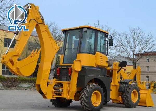 XCMG Compact Wheel Loader 65 KW 1m3 0.3 Excavator Bucket Small Backhoe Loader WZ30-25