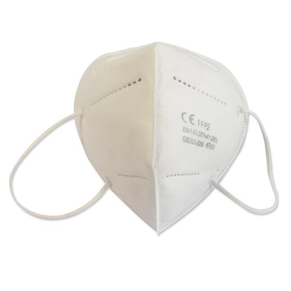 4 Ply FFP2 Face Mask Non Woven Disposable FFP2 Medical Mask Antibacterial