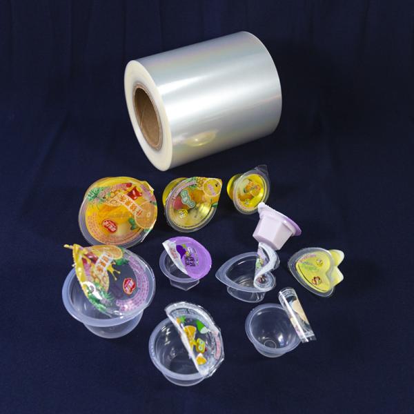 Food Sealing Film Fog Resistant Plastic Laminate Sealants For Meal Containers