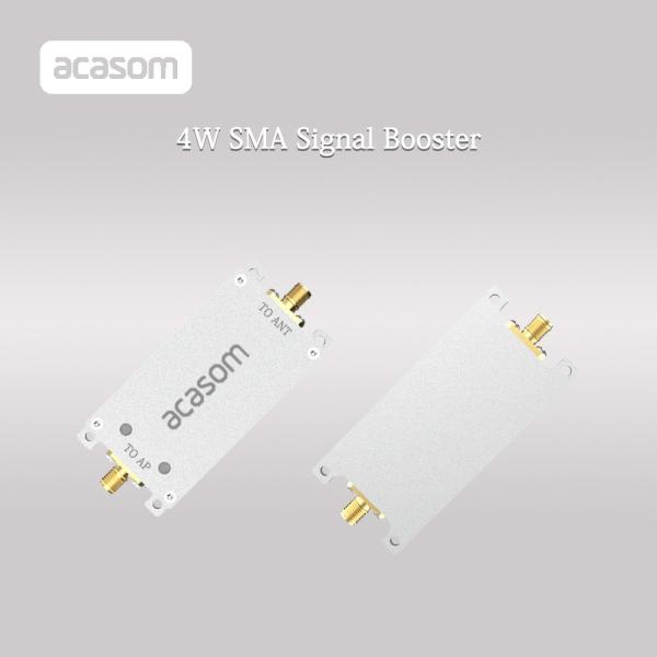 White 18dB 4W Wifi Wireless Amplifier Router Booster For DJI Phantom  Drone