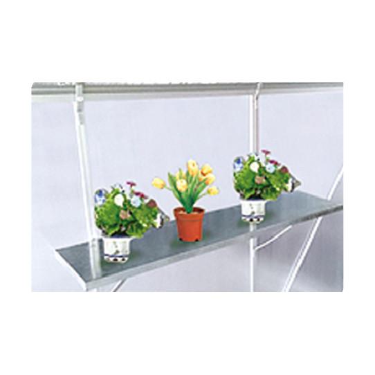 L120 X W30cm Aluminum Greenhouse Hanging Shelves 1.0mm