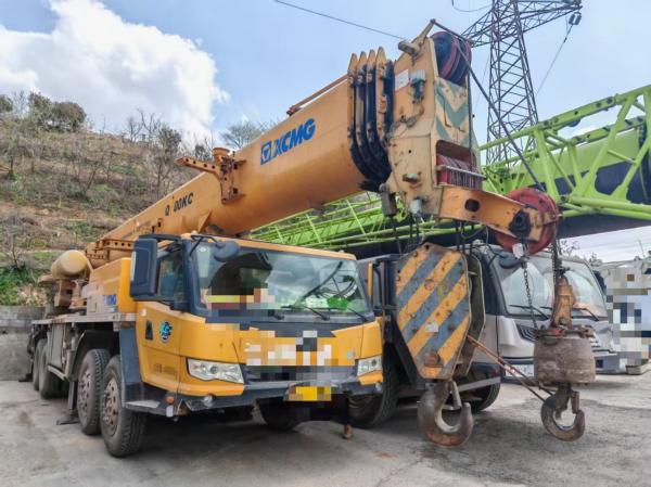Utilisé XCMG 70 tonnes grue mobile QY70KC équipement hydraulique de levage de grue 2019