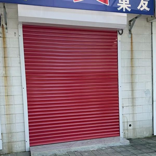 Anti Theft Protection Aluminium Roller Door Electric Dooya  Roll Up Aluminum Shutters