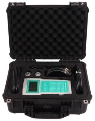 Tipo portátil Handheld medidor de fluxo ultrassônico do tempo de passagem da bateria TF1100-EH