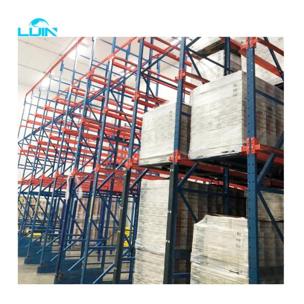 Warehouse Storage Forklift Drive In Pallet Rack 500-4000kg/ Level Capacity
