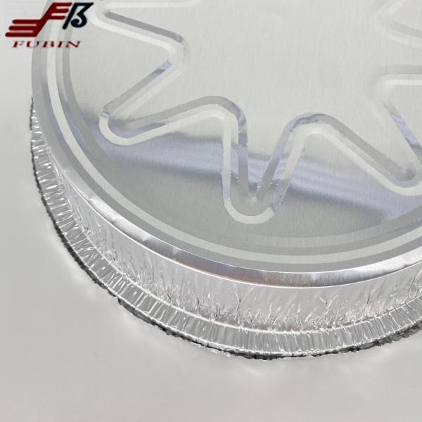 Take Away 8'' Aluminium Foil Container 1000 Ml Eco Friendly Food Grade