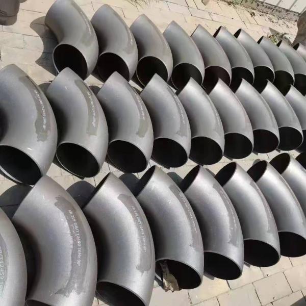 90 Degree Forged Steel Elbow 8 Inch ASTM A860 WPHY 60 Black Oil Galvanized