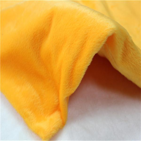 100% polyester plush fabric velboa fabric india knitted short pile plush fabric