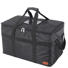 XL Insulated Food & Grocery Delivery Bag - For Catering, Restaurants, Delivery Drivers, Zipper and Handles,