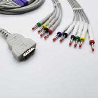 O ECG da ligação de GE 10 cabografa o resistor Proximal, o Leadwrie e o caminhão do conector 3.6M Length 10K da banana