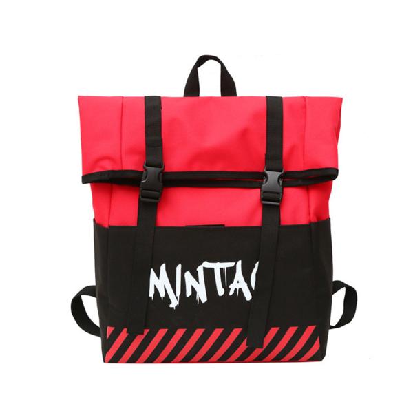 Ins is a hot seller of backpacks for male lovers, Korean version of fashion and individuality bag