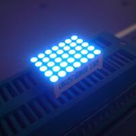 Exposição de diodo emissor de luz para o fã, exposição da matriz de ponto do diodo emissor de luz 5x7 de matriz do ponto do diodo emissor de luz