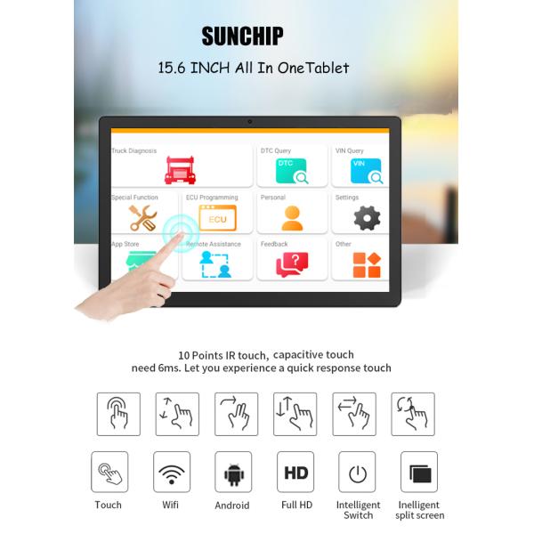 Signage андроида крытый тонкий 16GB LCD цифров показывает разрешение 1920X1080