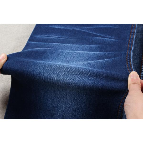 9,5 material elástico polivinílico de los vaqueros de la tela del dril de algodón del spandex de algodón de la onza el 75% Ctn 21%