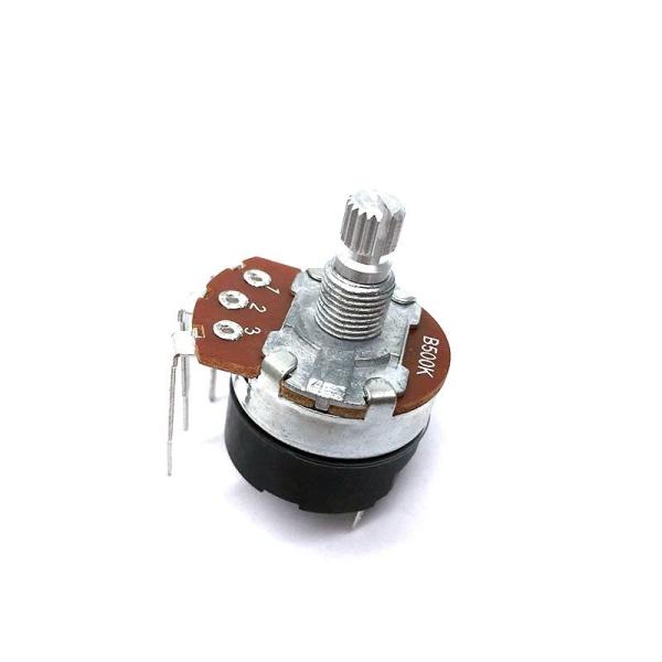ajuste giratório do potenciômetro ROHS Bass Treble Pot Top Finger do interruptor de 24mm