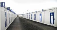 Cabine publique mobile de toilette de conteneur avec la protection de l'environnement