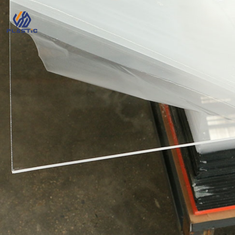 Cast Clear Acrylic Sheet 1220x2440mm 1250x2450mm Plexiglass Sheet