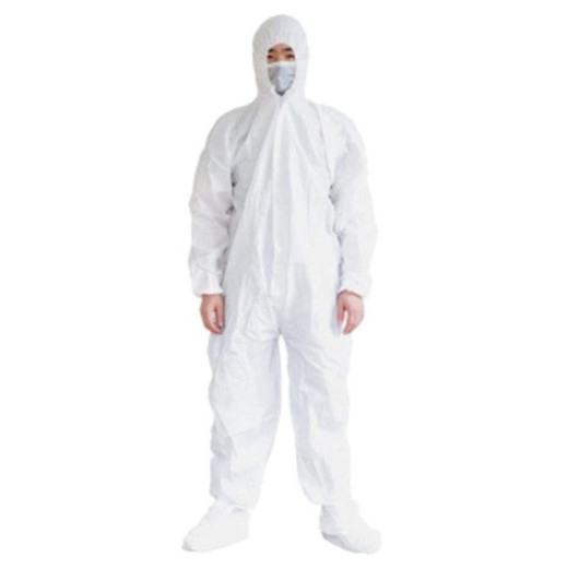 Dust Proof Disposable Protective Clothing Prevent Invasion For Staff