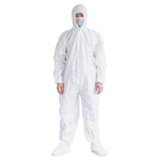 Dust Proof Disposable Isolation Gown Waterproof Prevent Invasion For Staff