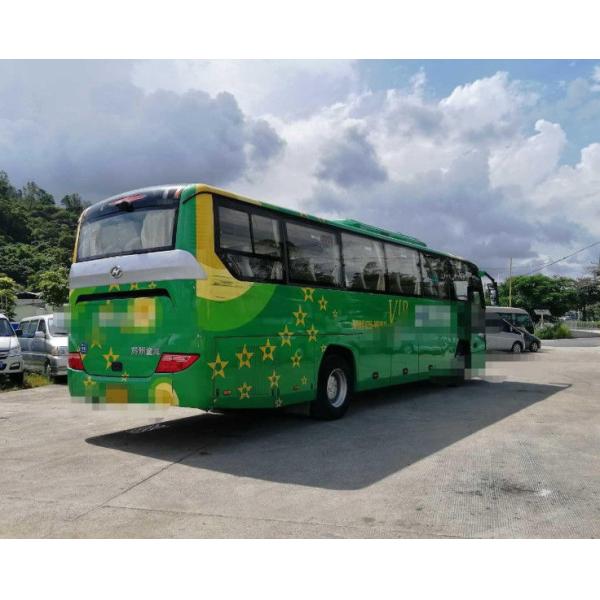 LHD 2015 Year Used King Long Coaches , 51 Seats Old Coach Bus 38000km Mileage