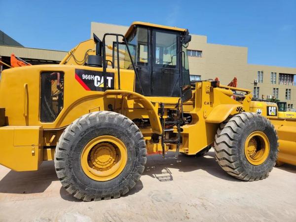 Chargeurs d'occasion de grande qualité CAT 966H Chargeurs avant d'origine Équipement de construction d'origine