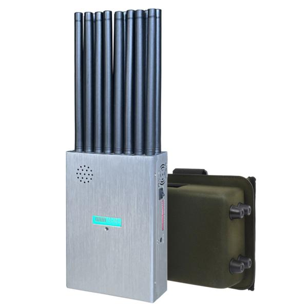 16 Antennans Portable Signal Jammer Blocking 2G, 3G, 4G, 5G Mobile Phone Signals