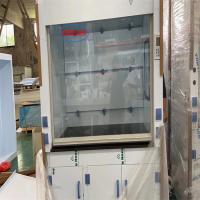Capuz de fumo químico de laboratório montado na parede com ruído ≤ 60 dB e tipo de instalação