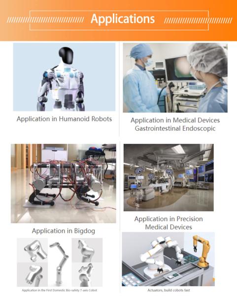 Faradyi 2023 Harmonic Deceleration Servo Motor Encoding Drive Integrated CAN Communication Robot Manipulator Arm Joint Motor