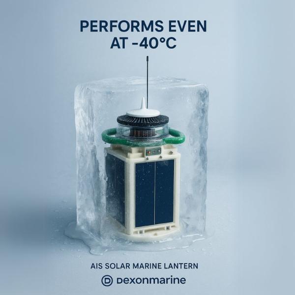 AIS AtoN-compatible solar navigation light – waterproof and off-grid for buoys and beacons