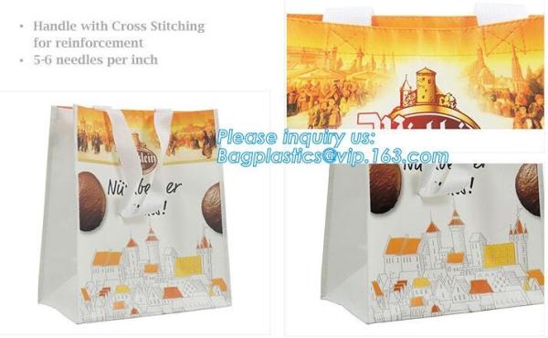 factory manufacture reusable non woven garment bag/non woven bag/non woven gift tote bag, New design custom logo print f