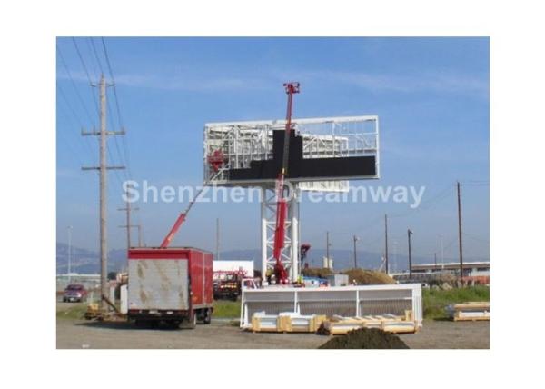 High Brightness PH16 2R1G1B Outdoor LED Billboard advertising with MBI5024 Drive IC
