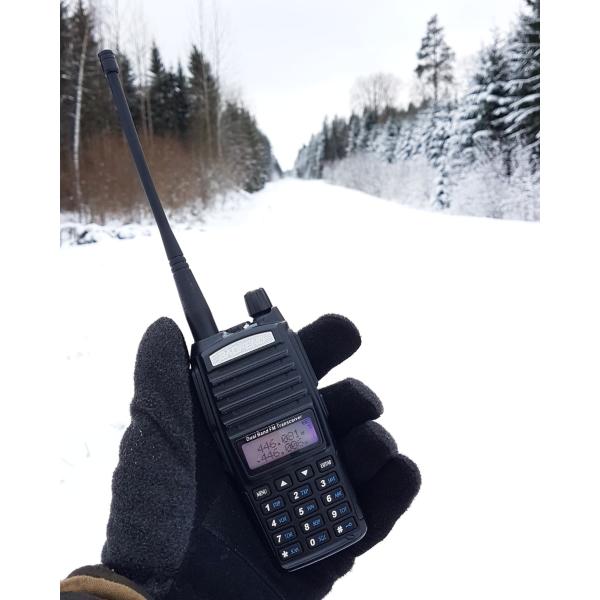 220g Black UV82 8W BAOFENG Dual Band 2 Way Walkie Talkie UV-82 and Top Selling Radio