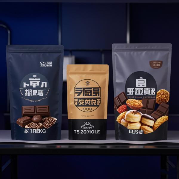 Custom Shapes/Printing Aluminum Composite Pouches High Barrier Food Packaging Bags For Pet Food  Wholesale