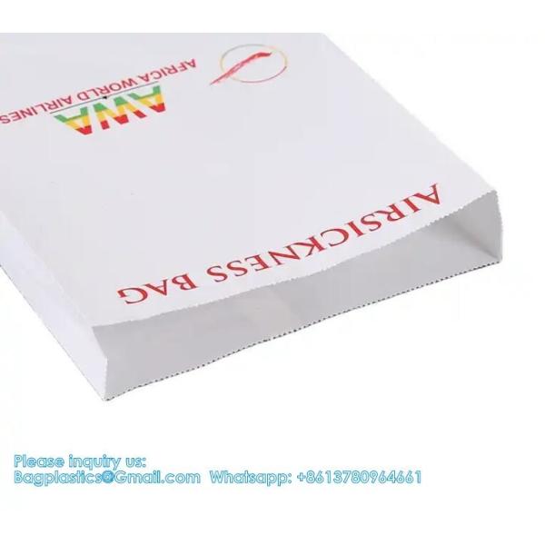 Airplane Vomit Barf Bags - Disposable Air Sickness Bags Vomit Bags For Car, Uber, Travel