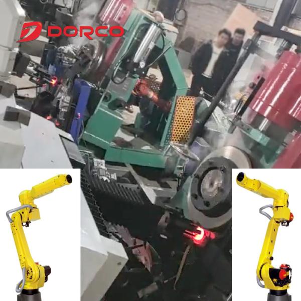 Máquina automática vertical de laminación de anillos para anillos forjados de 5-10 KG