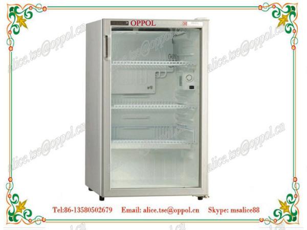 OP-117 Customize Size Glass Door Medical Refrigerator , Ultra Low Temperature Freezer
