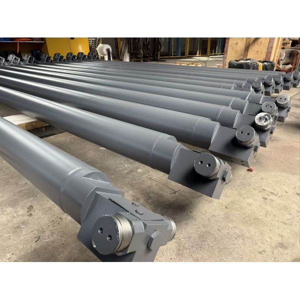 ODM OEM Construction Telescopic Agricultural Hydraulic Cylinder Hard Chrome Plated Steel