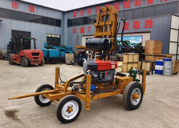 Four-wheel Tractor Borewell Machine Preferred Choice For Rural Drilling