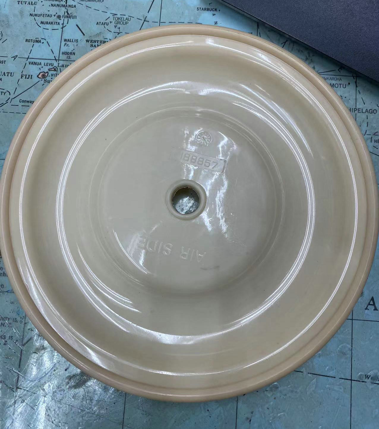 Flexible Industrial Seal Pump Diaphragm with Low Friction Factor (0.04), Customizable Size, and Good Tear Resistance