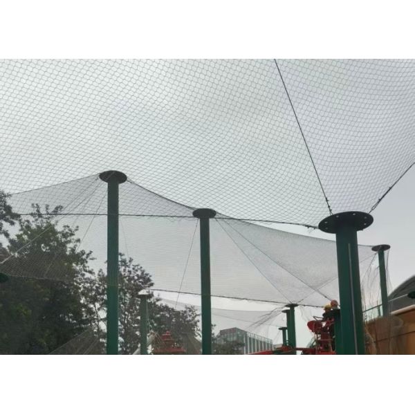Stainless Steel Wire Rope Mesh Ideal for Zoo Animal Enclosure and Garden Protection
