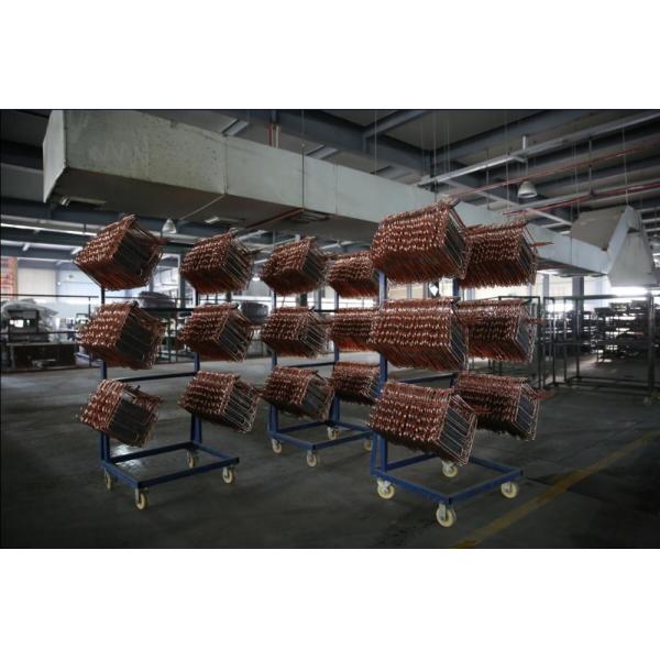 Show Case Ice Box Fridge Evaporator Coils Bundy Tube Low Carbon Steel